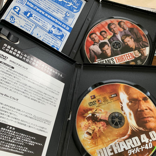 オーシャンズ13 ダイハード4.0 DVDセット エンタメ/ホビーのDVD/ブルーレイ(外国映画)の商品写真