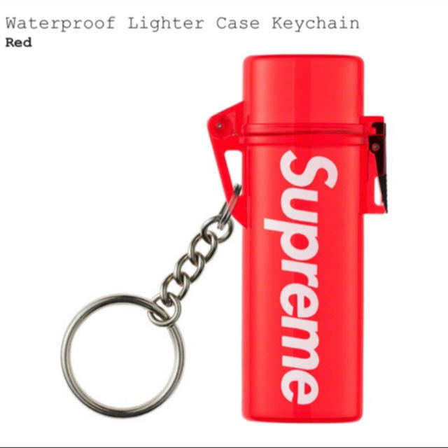 Supreme(シュプリーム)のsupreme lighter シュプリーム ライター キーチェーン 赤 メンズのファッション小物(タバコグッズ)の商品写真