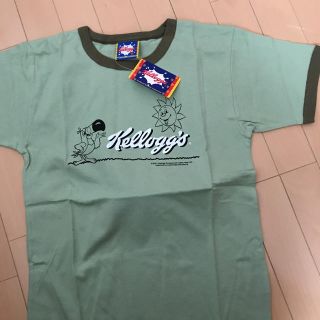 ケロッグTシャツ モスグリーンSサイズ(Tシャツ(半袖/袖なし))