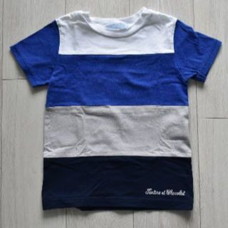 タルティーヌ エ ショコラ(Tartine et Chocolat)のタルティーヌ-エ-ショコラ Tシャツ 男の子 120cm 美品(Tシャツ/カットソー)