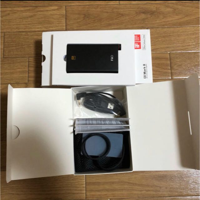 カタログギフトも！ Fiio Q1 Mark Ⅱポータブルヘッドホンアンプ 新品