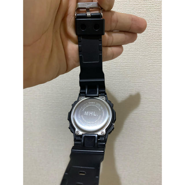 MARGARET HOWELL(マーガレットハウエル)のG-SHOCK ジーショック ×MHL ブラック『週末限定セール』 メンズの時計(腕時計(デジタル))の商品写真