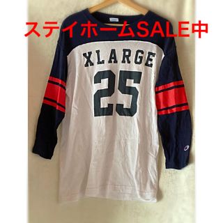 エクストララージ(XLARGE)のXLARGE×チャンピオン コラボTシャツ(Tシャツ/カットソー(七分/長袖))