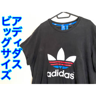 アディダス(adidas)のadidas アディダス Tシャツ　トレフォイルロゴ　三つ葉ロゴ　オーバーサイズ(Tシャツ/カットソー(半袖/袖なし))