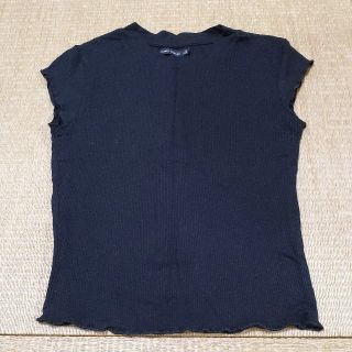 ベルシュカ(Bershka)のBershkaノースリーブ薄手ストレッチニット双子①(カットソー(半袖/袖なし))