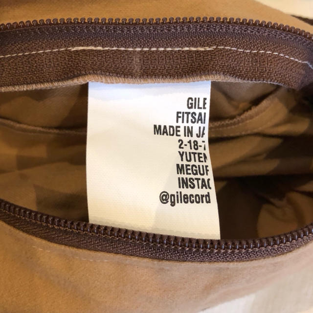 gilet(ジレ)のGILET / BUMBAG メンズのバッグ(ウエストポーチ)の商品写真
