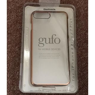 iPhone7.8Plus対応 ケース gufo 1度装着のみ 割れあり(iPhoneケース)