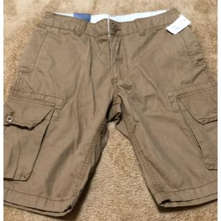 ギャップ(GAP)の新品タグ付き♡GAPハーフパンツ サイズ160ベージュ(パンツ/スパッツ)