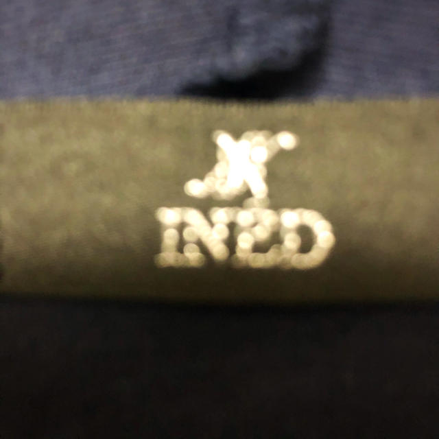INED(イネド)のイネド　カーディガン  紺色 レディースのトップス(カーディガン)の商品写真