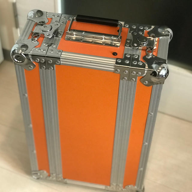 ラックケース 3U ショート オレンジ 楽器のレコーディング/PA機器(その他)の商品写真