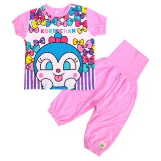 アンパンマン(アンパンマン)のアンパンマン　100cm　リボンコキンちゃん腹巻付きパジャマ　2020夏　(パジャマ)