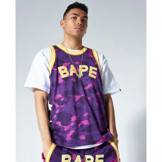 アベイシングエイプ(A BATHING APE)のBAPE BASKETBALL TANK TOP(タンクトップ)