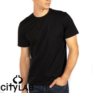 シティーラブ(CITY LAB)のシティラブ ★ S Crew Neck T クルーネック 丸首 無地Tシャツ(Tシャツ/カットソー(半袖/袖なし))