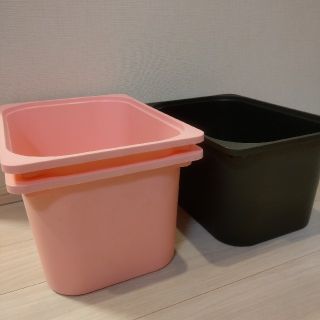 イケア(IKEA)の【送料無料】IKEA イケア TROFAST トロファスト 収納ボックス 3点(ケース/ボックス)