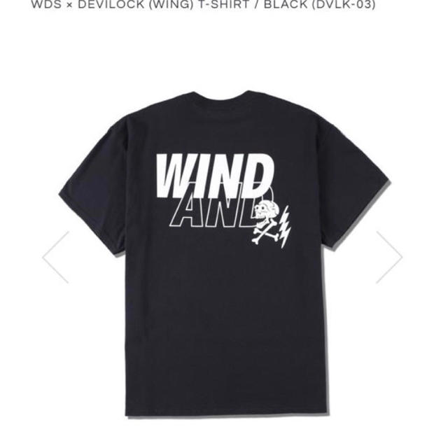 DEVILOCK(デビロック)のWDS × DEVILOCK (WING) T-SHIRT﻿﻿ メンズのトップス(Tシャツ/カットソー(半袖/袖なし))の商品写真