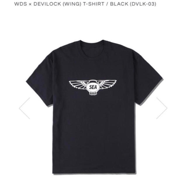 DEVILOCK(デビロック)のWDS × DEVILOCK (WING) T-SHIRT﻿﻿ メンズのトップス(Tシャツ/カットソー(半袖/袖なし))の商品写真