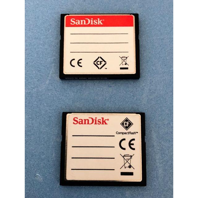 SanDisk(サンディスク)のコンパクトフラッシュ SunDisk サンディスク 2個セット スマホ/家電/カメラのカメラ(その他)の商品写真