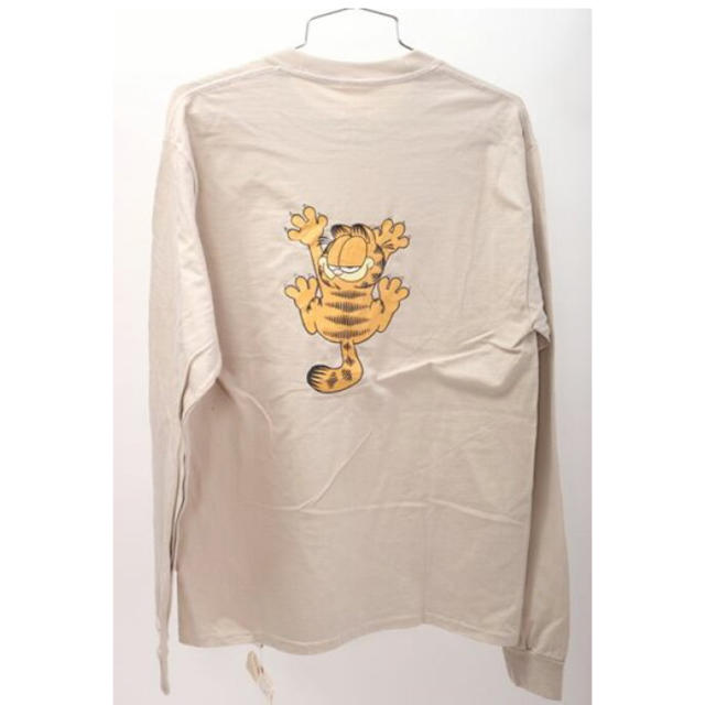 JOURNAL STANDARD(ジャーナルスタンダード)のGARFIELD ロングスリーブＴシャツ ベージュ  レディースのトップス(Tシャツ(長袖/七分))の商品写真