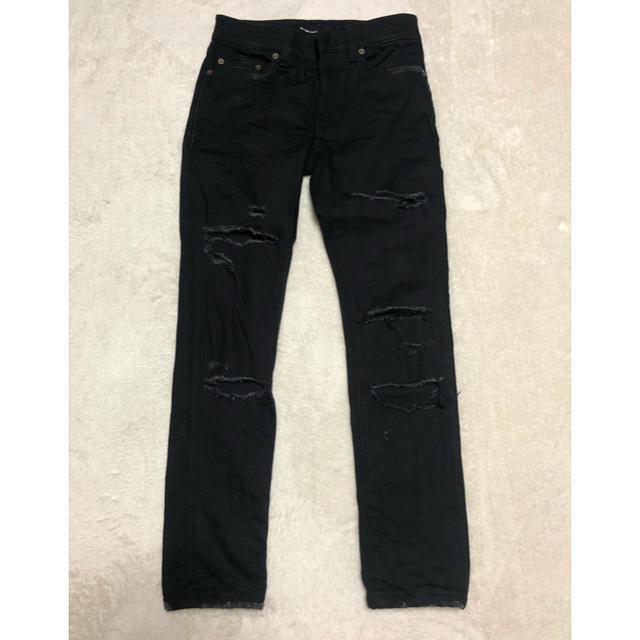 saint laurent クラッシュスキニーデニム　size 27