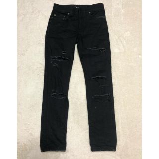 サンローラン(Saint Laurent)のsaint laurent クラッシュスキニーデニム　size 27(デニム/ジーンズ)