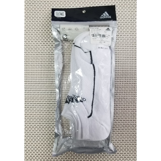 adidas(アディダス)の★専用【新品未開封】Adidas ショートソックス 3足組 メンズのレッグウェア(ソックス)の商品写真