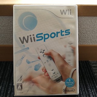 ウィー(Wii)の【Wiiソフト】wii sports(家庭用ゲームソフト)