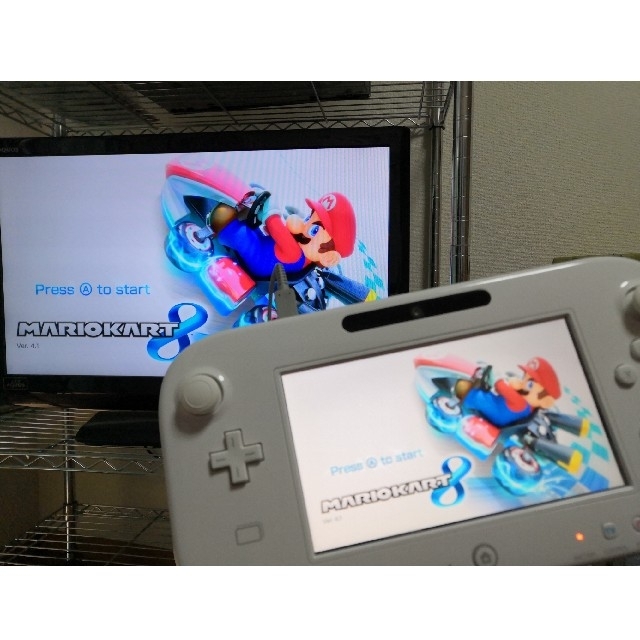 Wii スーパーマリオメーカー マリオカート8 セットの通販 by ほし's shop｜ウィーユーならラクマ U - WiiU本体 32GB お得限定品