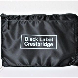 ブラックレーベルクレストブリッジ(BLACK LABEL CRESTBRIDGE)の☆ブラックレーベル・クレストブリッジ セカンドバッグ クラッチバッグ☆黒☆新品(セカンドバッグ/クラッチバッグ)