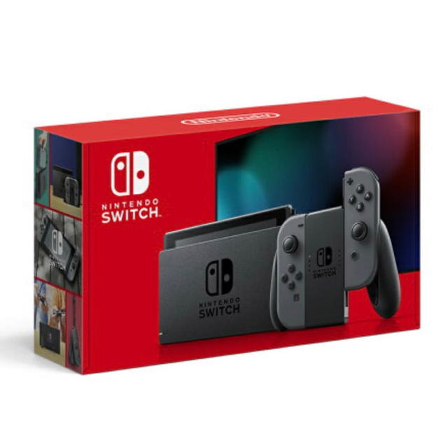 家庭用ゲーム機本体新品　Nintendo Switch グレー　ニンテンドー スイッチ　本体