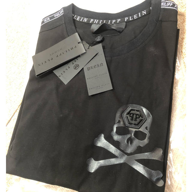 Lucien pellat-finet(ルシアンペラフィネ)のフィリッププレイン　ロングTシャツ 新品 メンズのトップス(Tシャツ/カットソー(七分/長袖))の商品写真