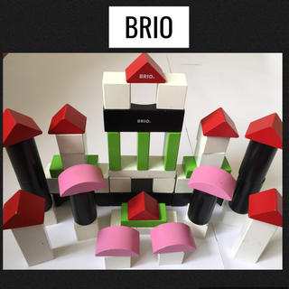 ブリオ(BRIO)のBRIO ブリオ　積み木50ピース　ダメージあり(積み木/ブロック)
