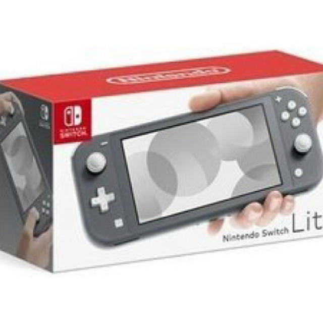 【新品店舗印なし】Nintendo switch lite グレー　ライトエンタメ/ホビー