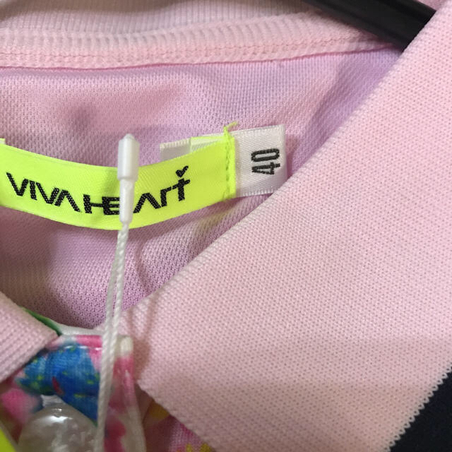 VIVA HEART(ビバハート)のリンリン様専用☆新品☆ ポロシャツ　レディース レディースのトップス(ポロシャツ)の商品写真