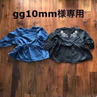 フタフタ(futafuta)の【gg10mm様専用】バースデイ　futafuta チュニック　2枚SET(Tシャツ/カットソー)