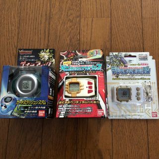 バンダイ(BANDAI)のデジモン　ディーアーク,ペンデュラムプログレス,ペンデュラムZERO 三点セット(携帯用ゲームソフト)