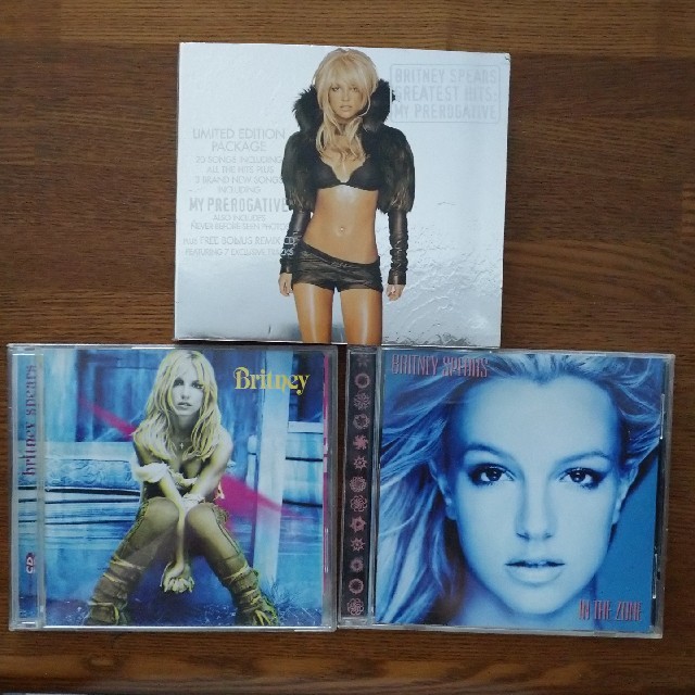 【3枚組】BRITNEY SPEARS ブリトニースピアーズ エンタメ/ホビーのCD(ポップス/ロック(洋楽))の商品写真