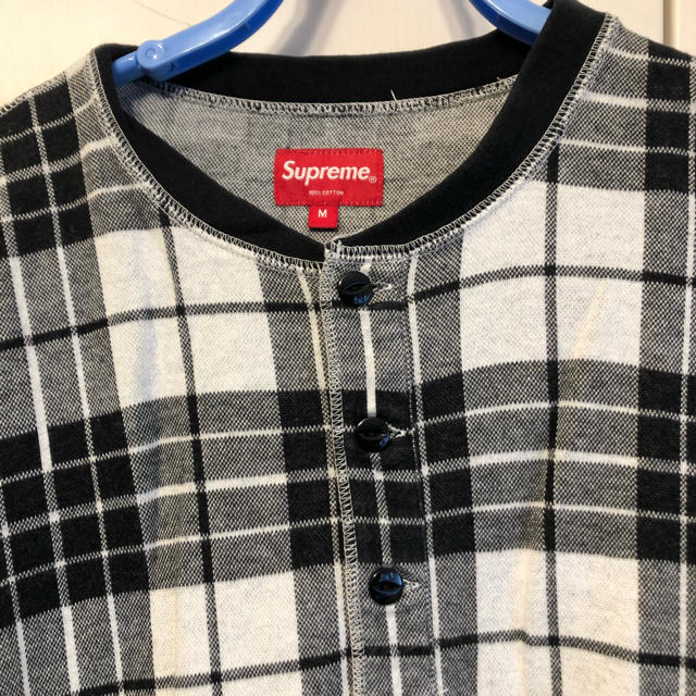 Supreme(シュプリーム)のsupreme チェック　カットソー メンズのトップス(Tシャツ/カットソー(七分/長袖))の商品写真