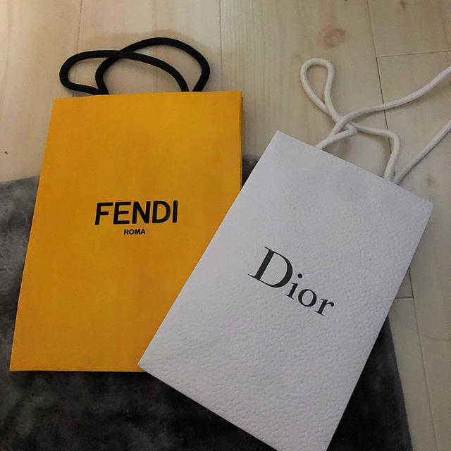 FENDI(フェンディ)のFENDI Dior ショップ袋 レディースのバッグ(ショップ袋)の商品写真