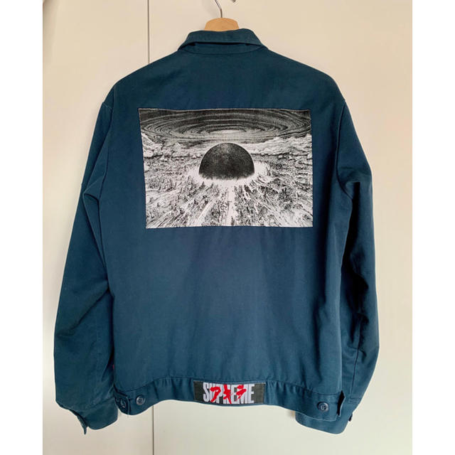 supreme akira work jacket ネイビー Mサイズ