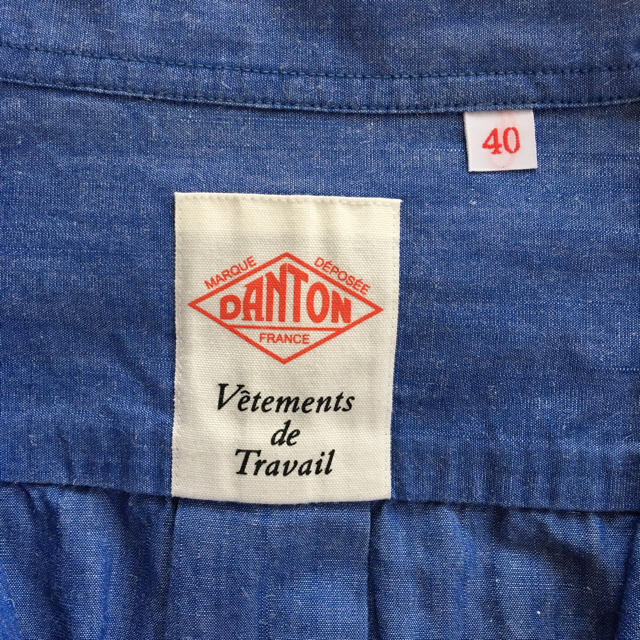 DANTON(ダントン)のDANTON丸襟半袖Tシャツ メンズのトップス(シャツ)の商品写真
