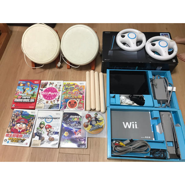 Wii 全部込み　ソフト７本付き