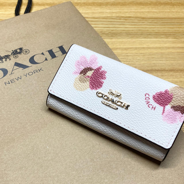 Coach レディース キーケース キーケース レディース ファッション小物 Coach 新品 未使用 安いストアの