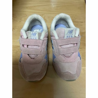 ニューバランス(New Balance)の幼児女の子靴　ニューバランス　スニーカー　ピンク　16.0(スニーカー)