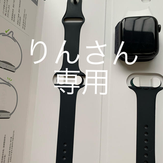 アップルウォッチ(Apple Watch)のAppleWatch series5 44mm スペースグレー　保証付き (腕時計(デジタル))