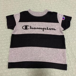 チャンピオン(Champion)のchampion太ボーダーT 90サイズ(Tシャツ/カットソー)