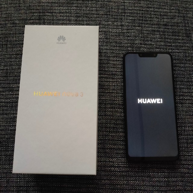 美品 HUAWAI nova 128GB BLACKのサムネイル