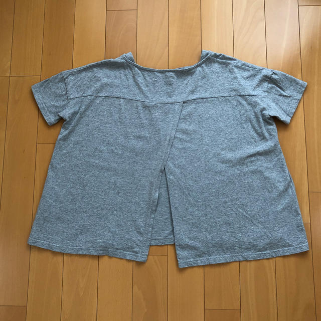 SUNVALLEY(サンバレー)のSUN VALLEY 後ろ開きワイドティシャツ レディースのトップス(Tシャツ(半袖/袖なし))の商品写真