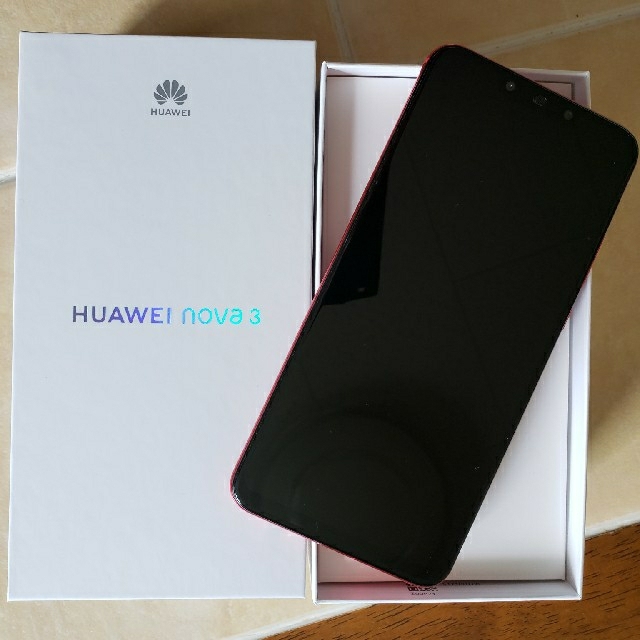 Huawei nova3 ROM128GB RAM 4GB4GBストレージ