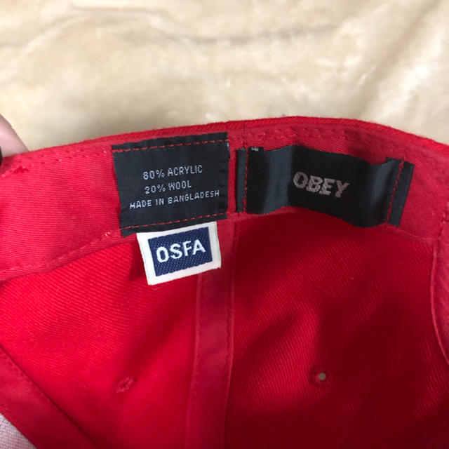 OBEY(オベイ)のOBEY ストレートキャップ メンズの帽子(キャップ)の商品写真