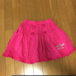 ジェニィ(JENNI)のSALE 美品！SISTER JENNI スカパン　160(スカート)